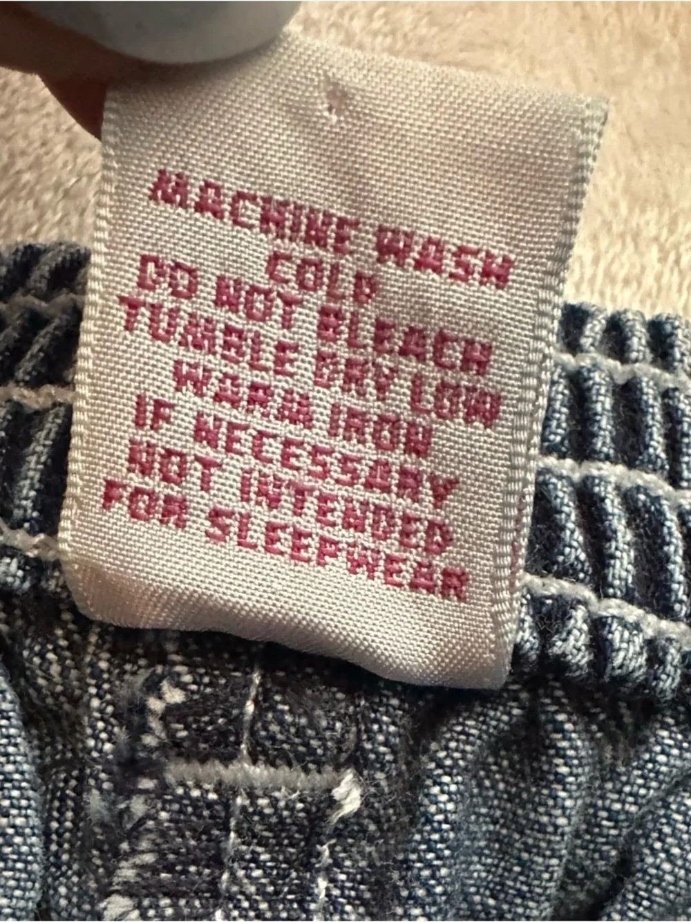 Vintage Gymboree 2003 Strawberry Patch Flare Denim Jeans Girls 5 Embroidered
